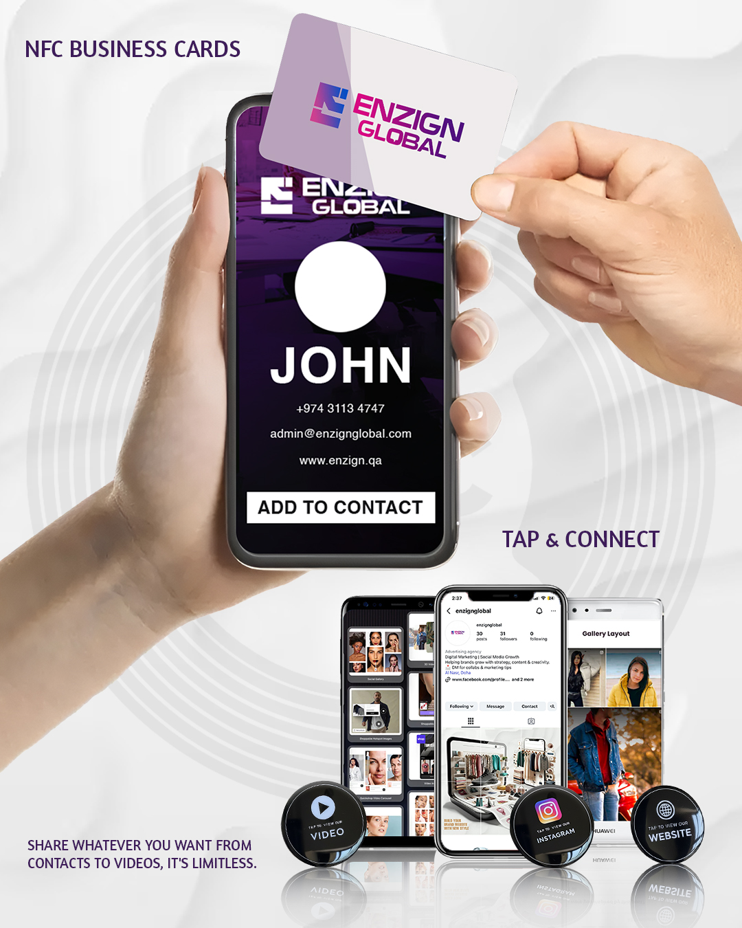 Digital & Smart Buisness Card